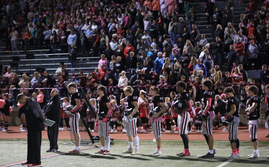 Homecoming/Pink-Out Game Will Be Held October 13