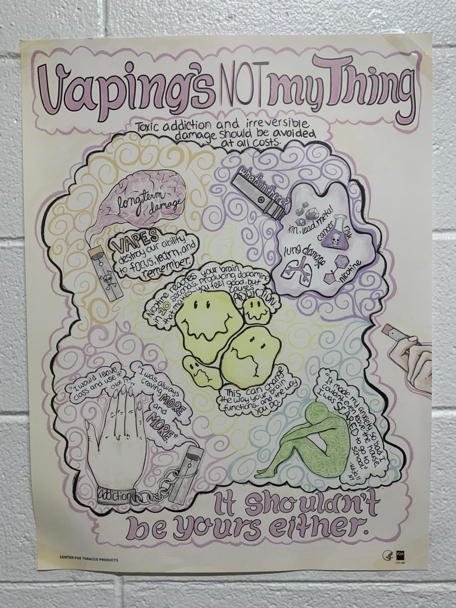Why Did New Anti-Vaping Posters Appear around the School?